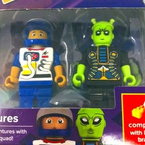 Space Explorer Block Tech FIGURES Gus/Zorg 2 Pack